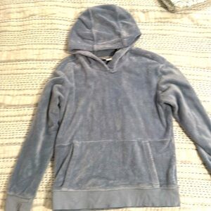 ATHLETA Girls Soft Hoodie XL/14 soft blue